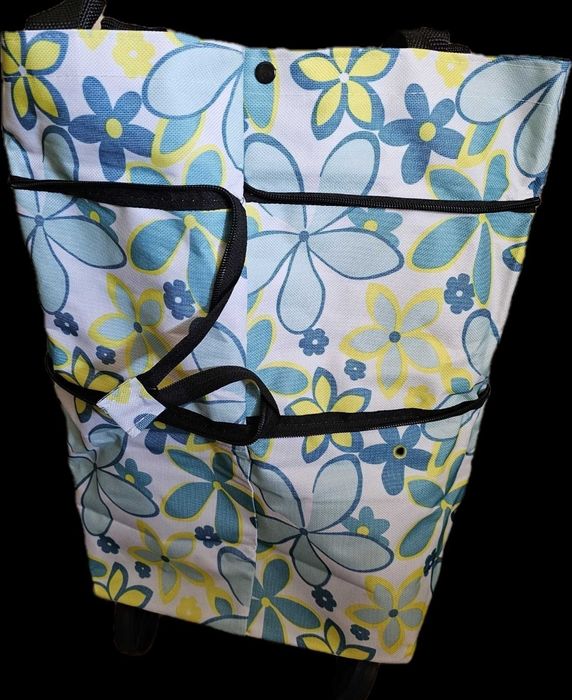 Torba zakupowa na kółkach składana podróżna