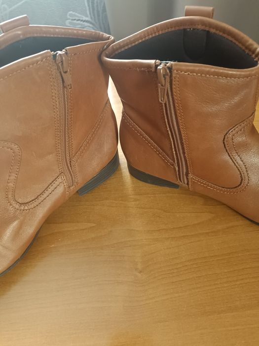 Botki damskie roz 39