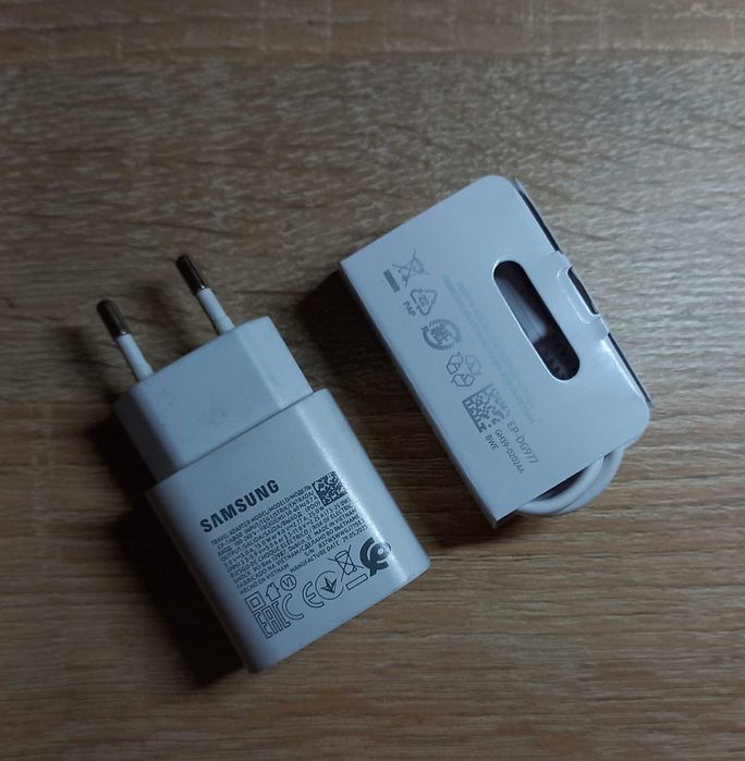 Зарядний пристрій Samsung PD 25W EU Adapter Type-C Cable