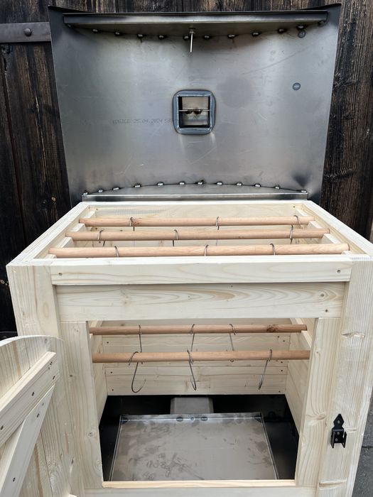 Wędzarnia PREMIUM Drewniana Ogrodowa 70