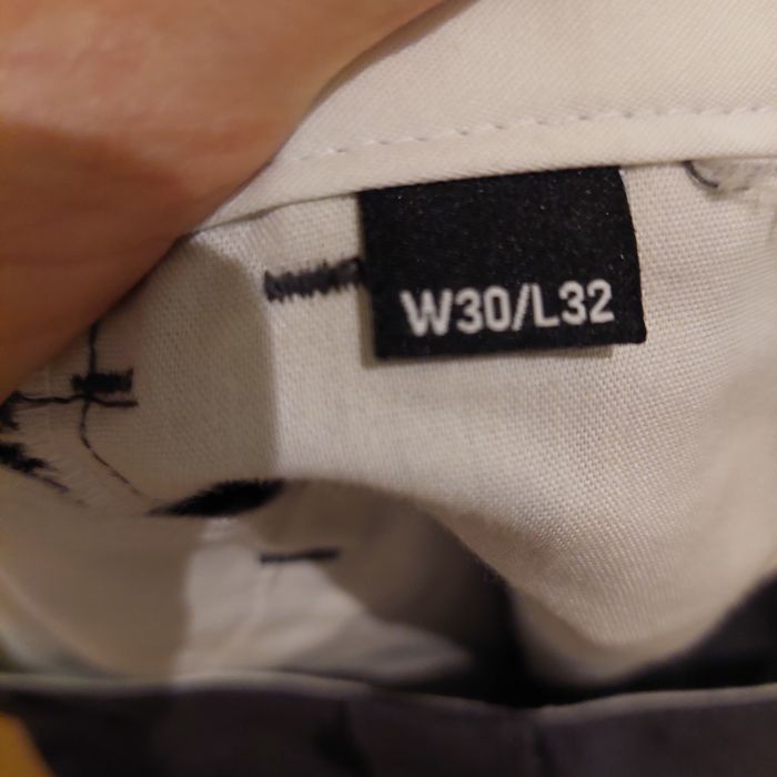 Spodnie szare markowe meskie Dickies