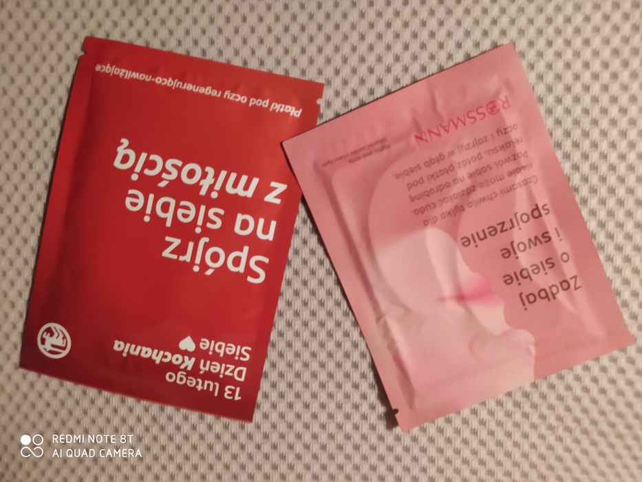 Płatki pod oczy z Rossmann