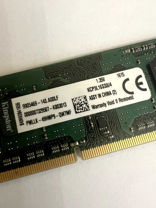 Pamięć RAM do Laptopa - 2GB / 4GB / 12800 , 8500 , 4200 , 1333 , 1600