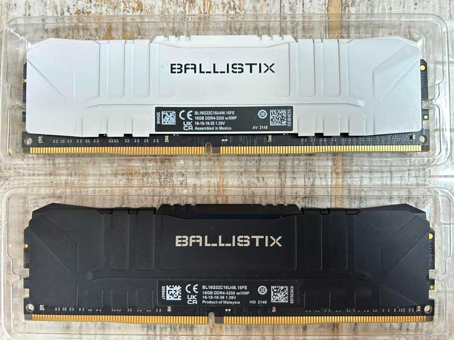 Оперативна пам'ять DDR4 Crucial 32GB (2х16GB) 3200 Ballistix