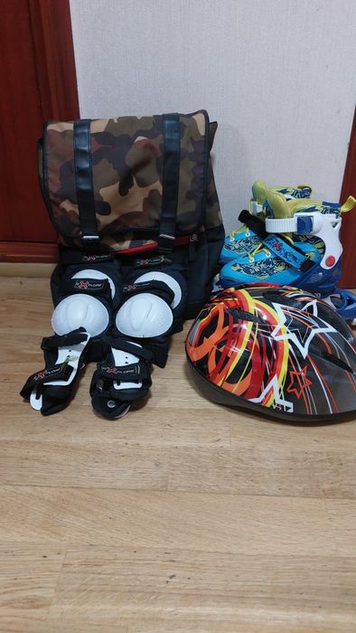 Ролики дитячі, повний набір.