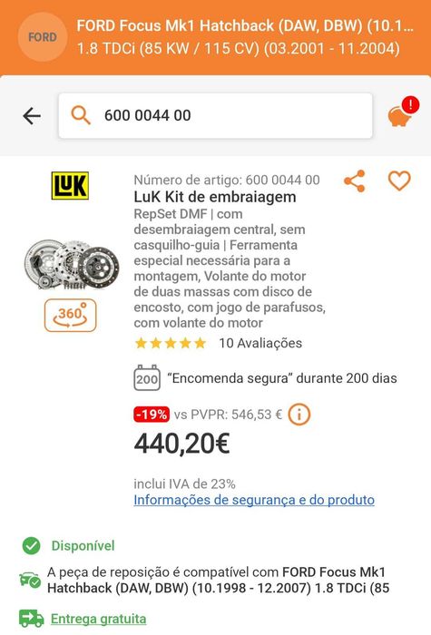 Embraiagem com volante de motor bimassa