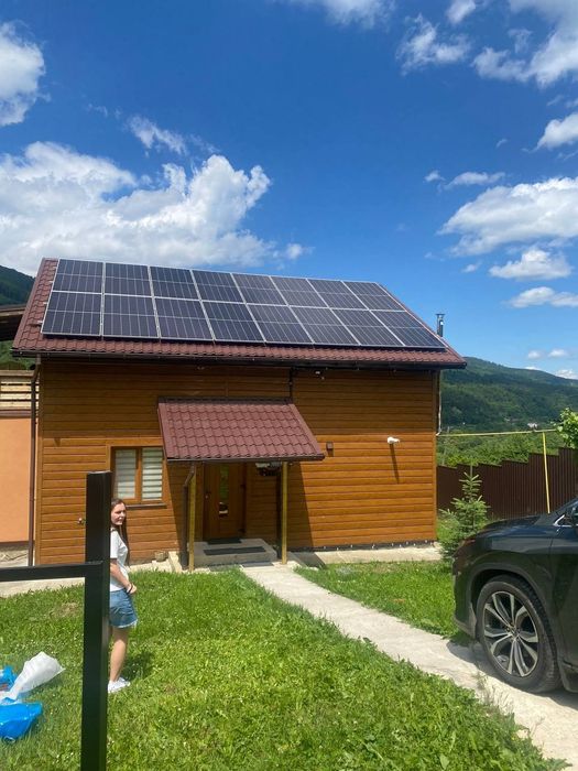 Solar Technology Сонячні станції під ключ Монтаж Deye Huawei Solax Сонячні панелі Електростанція для дому та бізнесу СЕС Сонячні батареї Монтаж