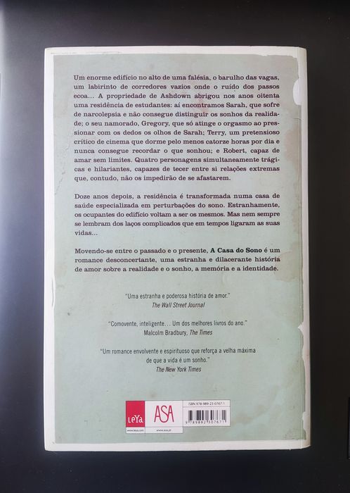 A casa do sono livro