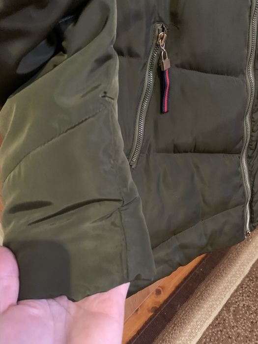 Зимова подовжена куртка/ пальто  50-52