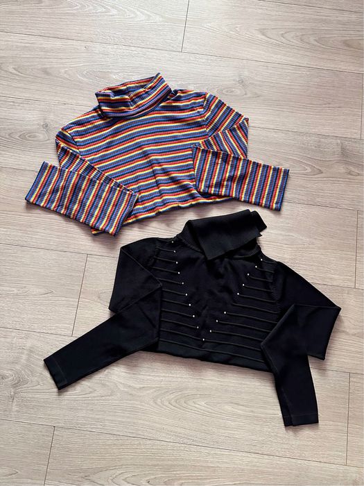 Женский набор: кофта-водолазка S-M; жіночі гольфи; светр под шею (лот)