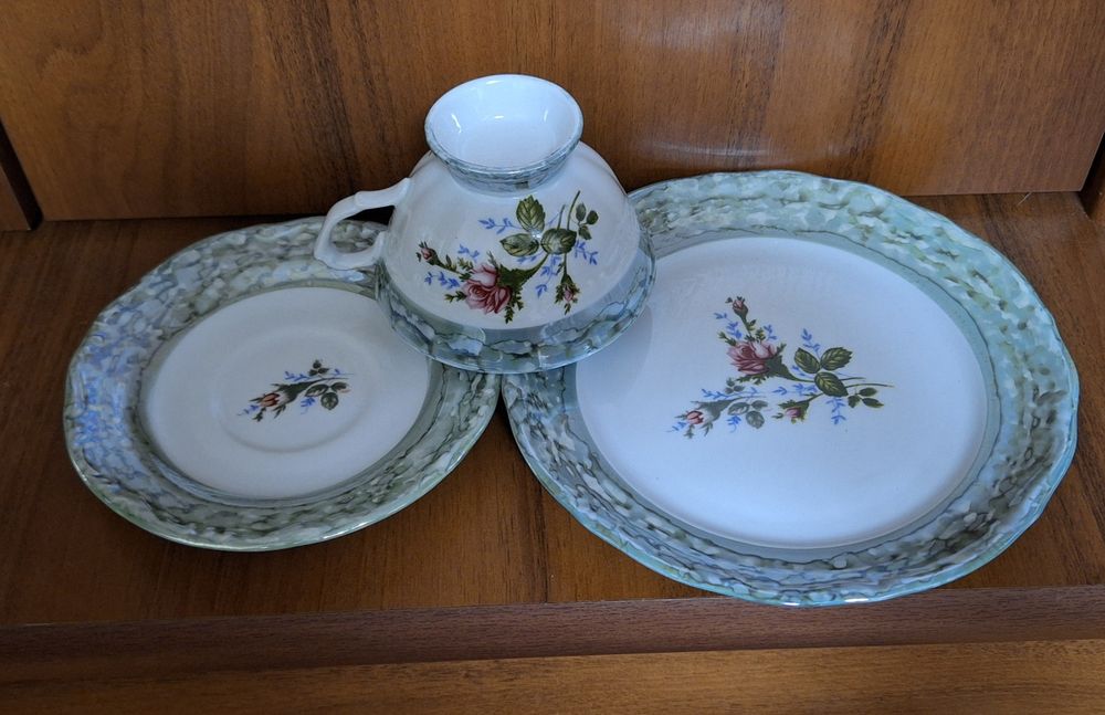 Порцеляна, чайні пари, тріо