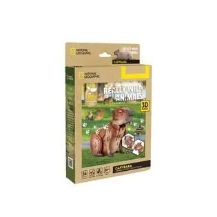 Puzzle 3D National Geographic Kapibara 56el. Nowy Produkt