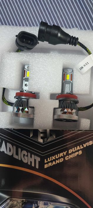 Суперяскраві авто Led лампи Dualvision цоколь H8 Н9 Н11