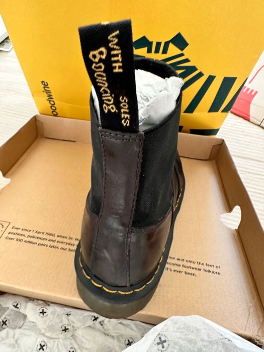 dr Martens полусапоги челси кожанные