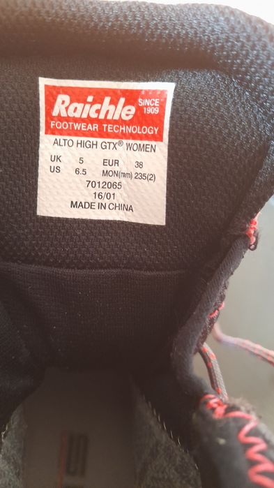 Ботинки трекінгові скальники Mammut Alto High GTX Woman GoreTex 38