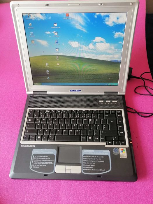 Laptop gericom hummer 2020e xl dvd cd rw 09/03 Legnica • OLX.pl