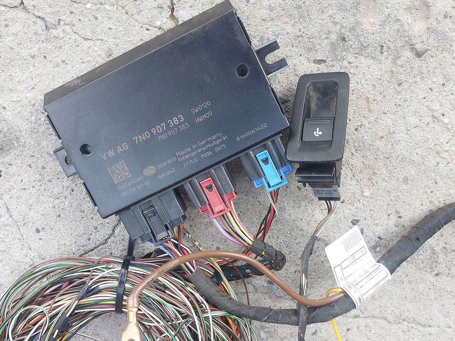 vw passat b7 kombi hak holowniczy elektryczny moduł 3aa803880g westfalia
