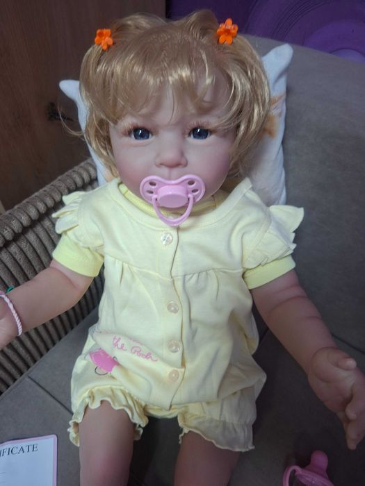 Lalka Reborn blondynka