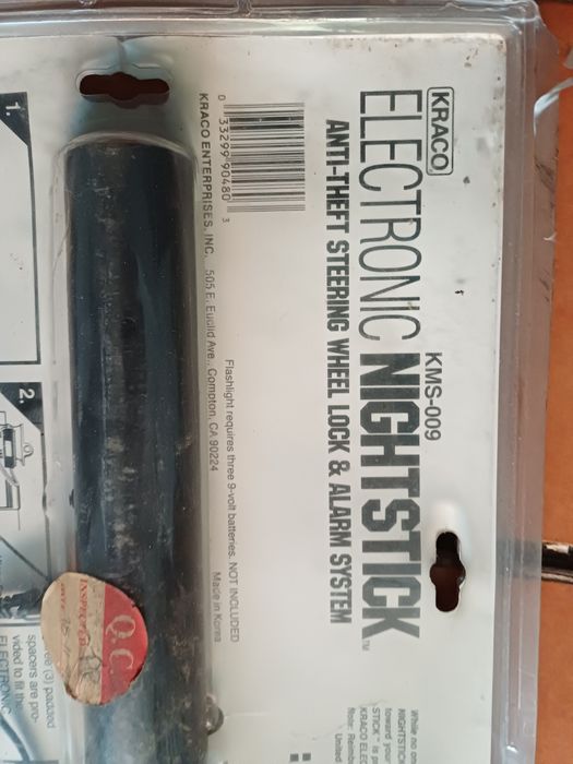 Tranca de Volante Kraco Electronic NightStick