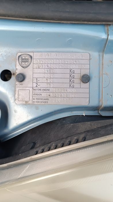 Lancia y - Gasolina 1.2 - 8 Válvulas (Peças)