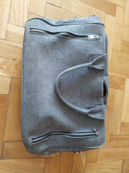 Skórzana torba na laptopa