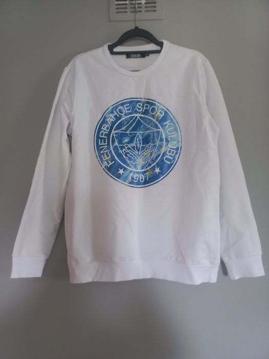 Bluza biała bez kaptura
