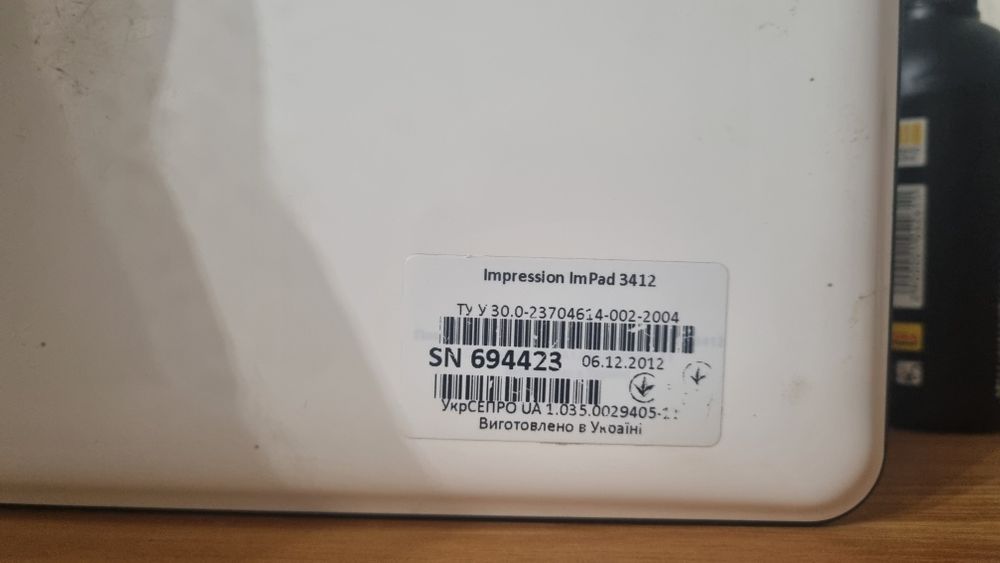 Планшет Impression ImPad 3412