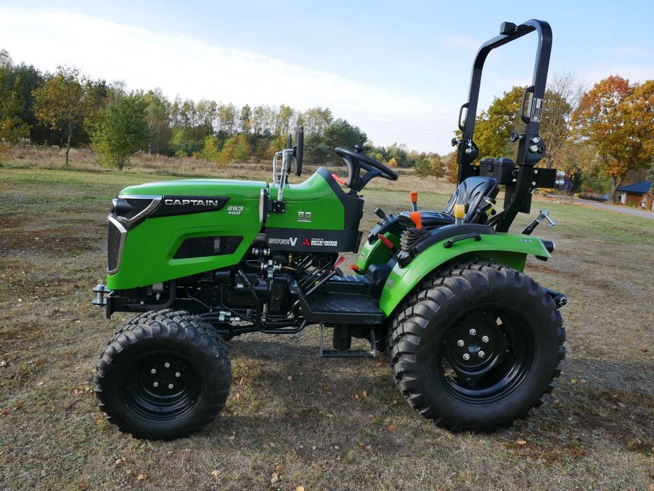 Traktorek 3 cylindry Captain MITSUBISHI 3 cylindry dostawa Homologacja