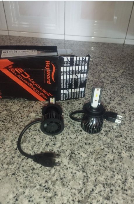 Vendo conjunto completo led branco