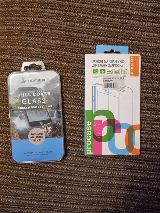 Захисне гартоване скло для екрану смартфона