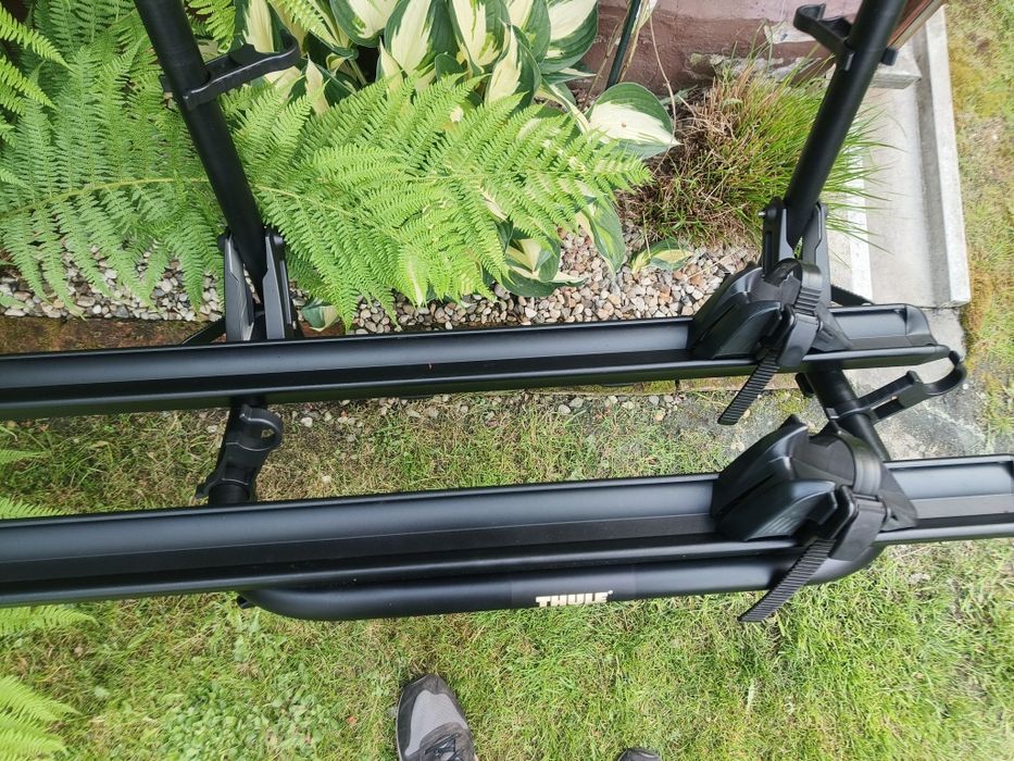 Thule Van Elite XT czarny Ducato Jumper Boxer uchwyt na rowery szyny montażowe
