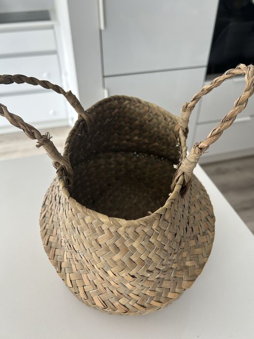 Cesta de palha venda