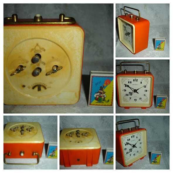 Для дому - ГОДИННИК з будильником ЯНТАР; ВАЗИ; ПІДСВІЧНИКИ. Раритети.
