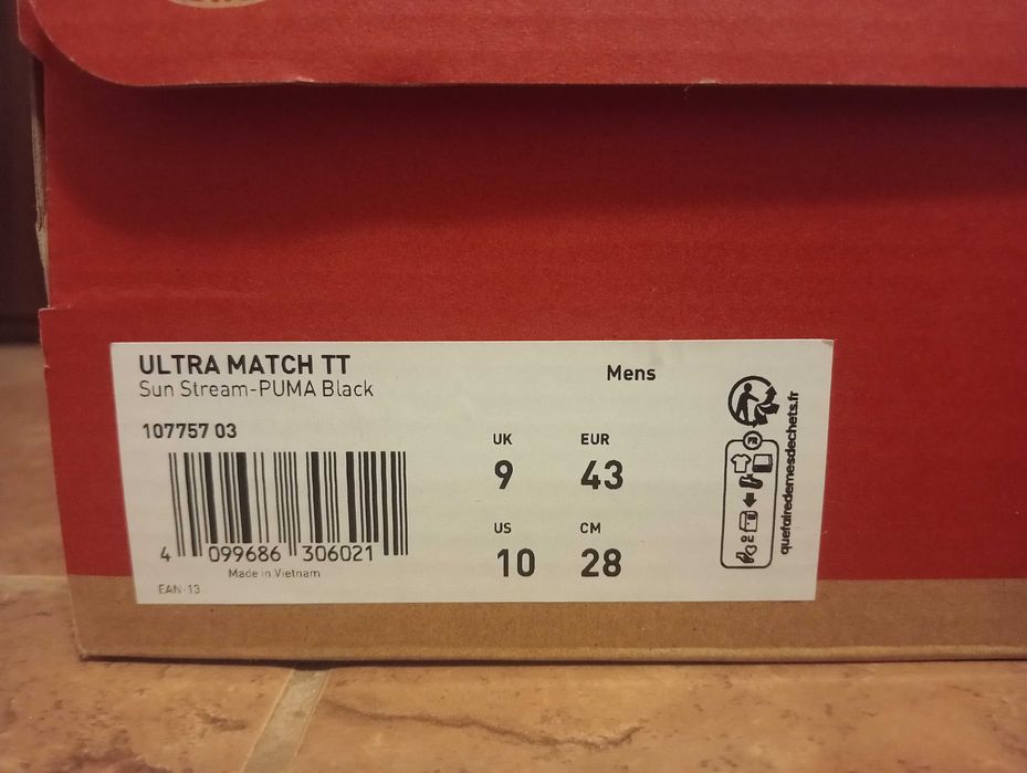 Buty Puma Turfy Ultra Match r.43