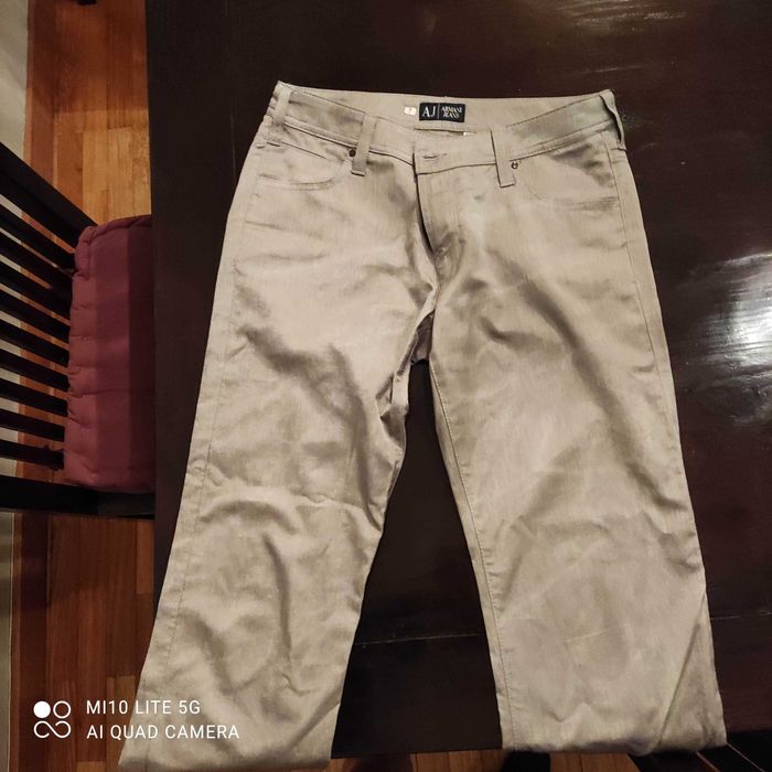 Calças cinzentas nr 38, Armani Jeans
