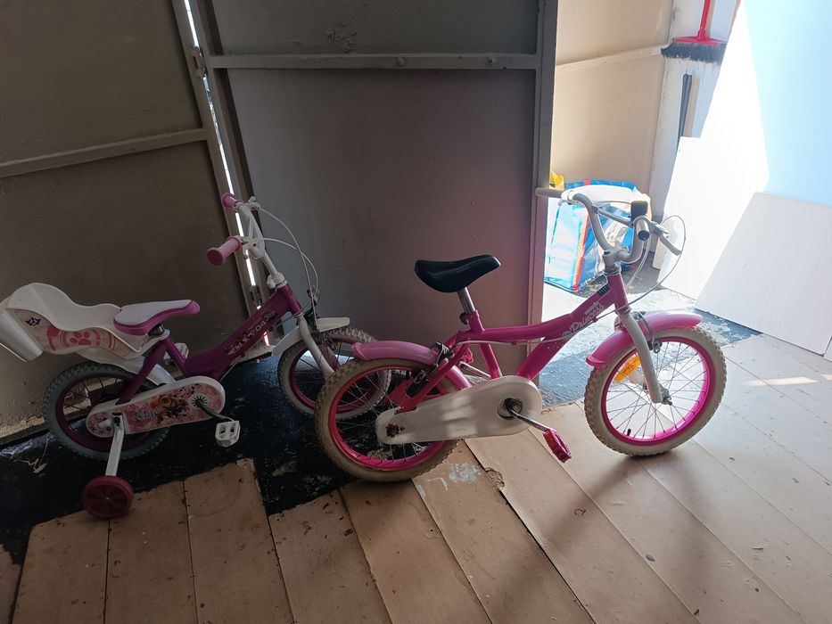 Bicicleta infantil as duas
