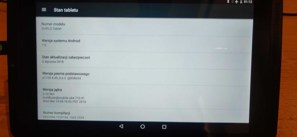 Tablet Nvidia Shield K1 32GB LTE/WIFI