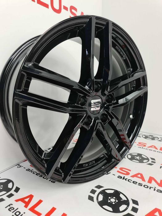 Nowe alufelgi SEAT 18" 5x112 Altea Ateca Exeo Leon Toledo... Czarne