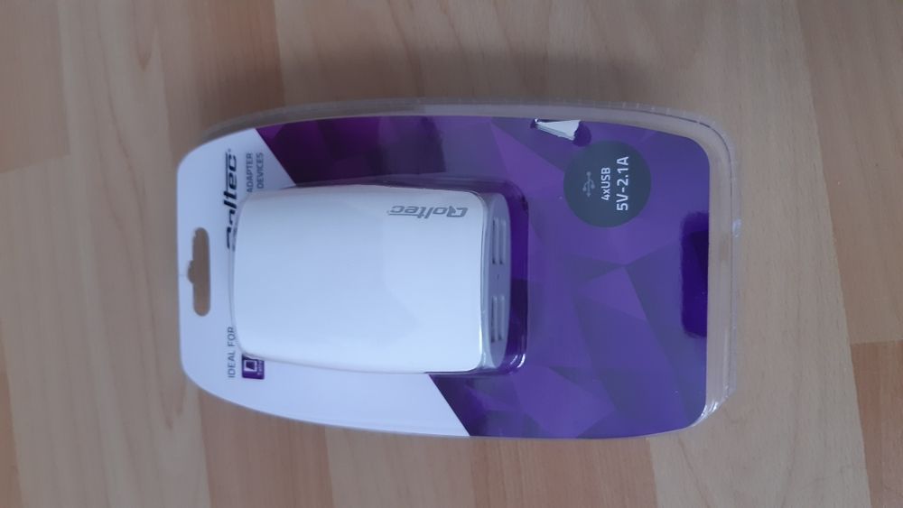 Ładowarka sieciowa USB x 4 2.1A 

Odbiór osobisty.

Paczkomat 15zł pr
