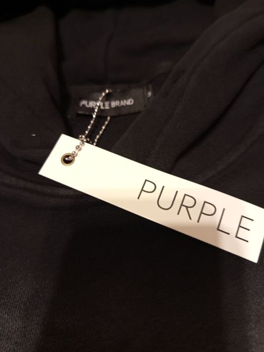 Худи Purple brand washed logo x raf simons x balenciaga x erd x lgb