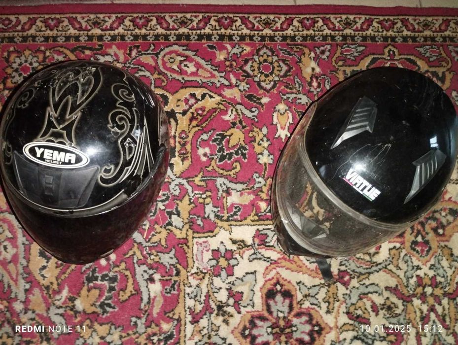 Мотошлем черный  шлем для мото