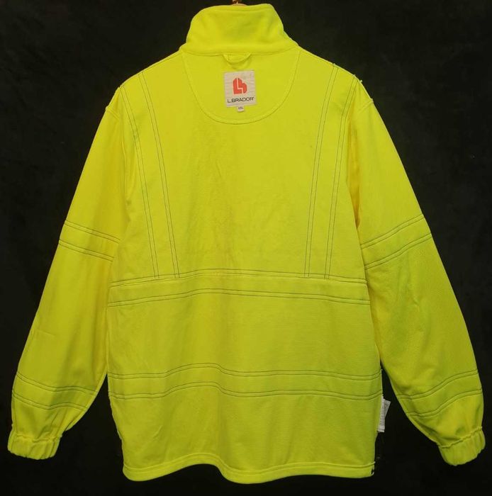 Куртка рабочая , сигнальная флисовая . L.BRADOR на рост 182-188 см .