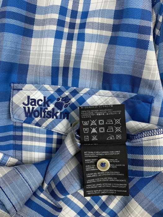 Чоловіча фланелева сорочка Jack Wolfskin L