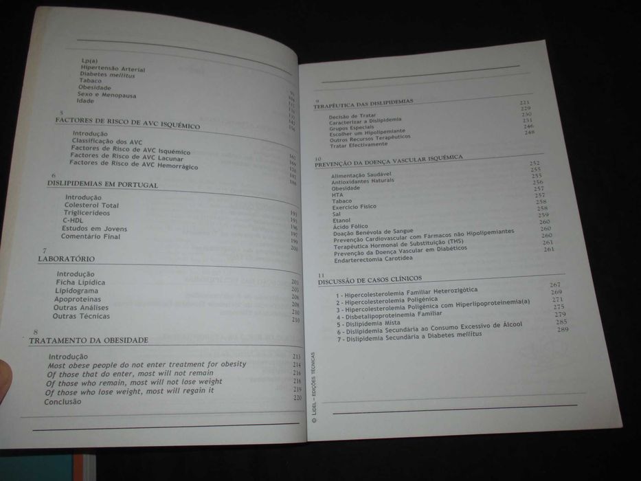 Livro Colesterol Lípidos e Doença Vascular Lidel