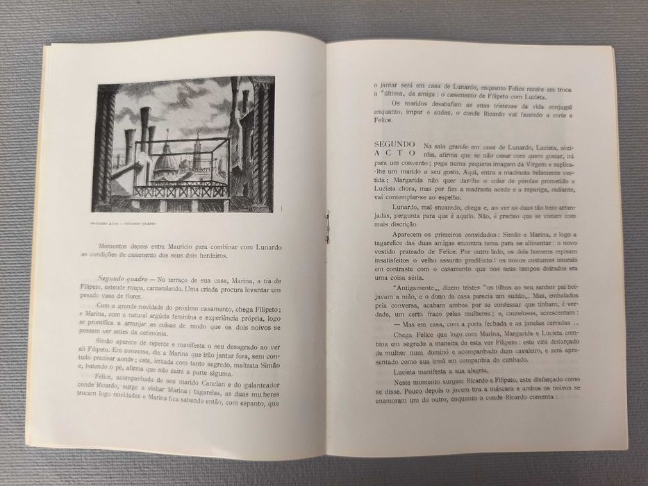 OS QUATRO RÚSTICOS - E. Wolf Ferrari 
Progr e argumen
Ópera S. Carlos