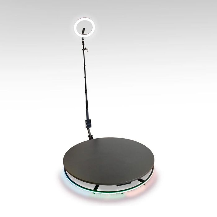 Plataforma 360 Photo Booth 115cm – Como Nova!