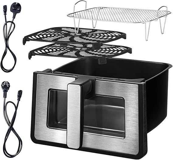 Безмасляна фритюрниця / Мультипіч / Міні-піч / Аэрогриль Gourmia 7,6Л