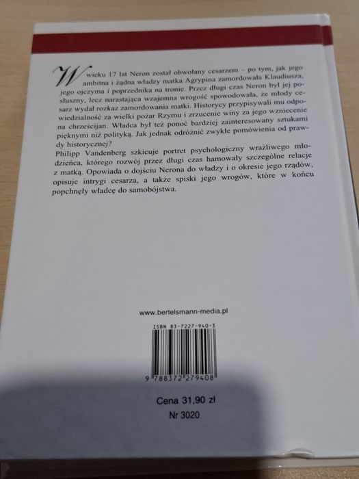 Książka "Neron" Philipp Vandenberg