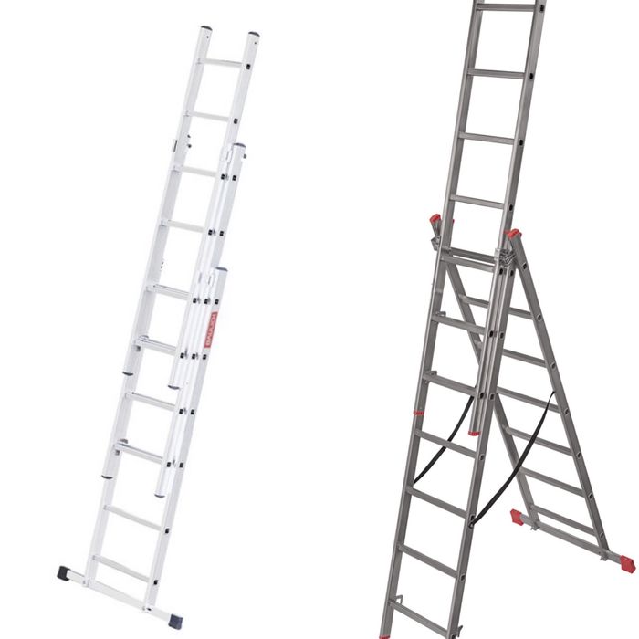 Drabina 3x7 Aluminiowa - nigdy nie używana - cena ostateczna
