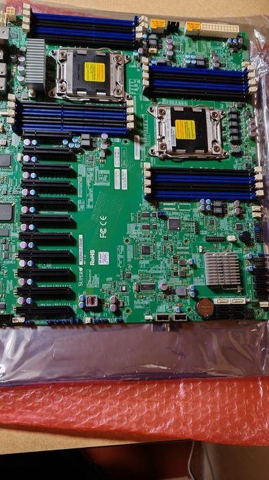 Материнская плата Supermicro x9drx+-f (11 слотов pci-e)